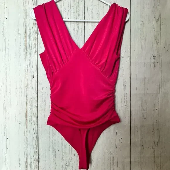 Express Women's Dressy Classy Body Contour Compression Collection  Bodysuit Sz S - Picture 5 of 15